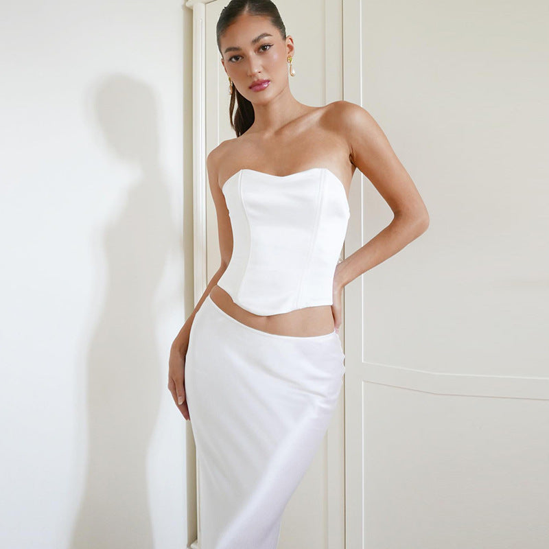 Women Co-Ord Set Sexy Sheath Dress Suit