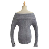 Women Sweater Knitwear Autumn Winter Coat Cashmere-like Sweater