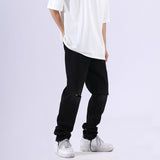 Men Jeans Ripped Black Slim Jeans