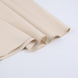 Women Dress Casual Hollow round Neck Puff Sleeve Dress