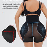 Shapewear bodysuit sponge pad thickened