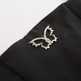 Women's Dresses Metal Butterfly Dress