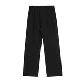 Men Sweatpants Side Stripe Stitching Straight-Leg Trousers Loose Daily Casual Sports Pants