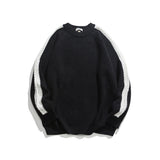 Unisex Sweater Winter Striped Minimalist