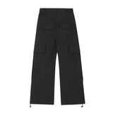 Men Sweatpants Big Workwear with Pocket Pants Wide Leg Casual Trousers