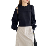 Women Knitted Two-Piece Set Vest Two-Piece Set Short Knitted Shawl Suit Jt8631