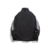 Unisex Jacket Vintage Sports Top Men's and Women's Coats Loose Casual Stand-up Collar Jacket