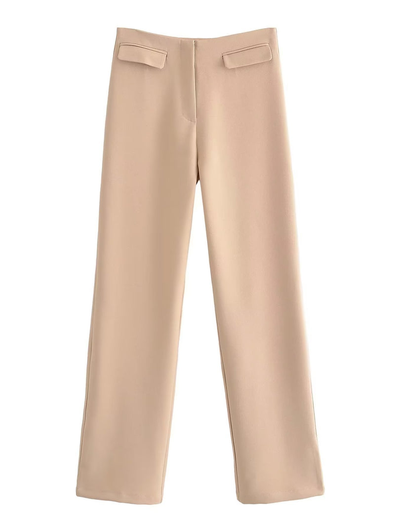 Women Sweatpants Casual Pants Autumn Version Simple Straight Harem Trousers
