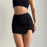 Women Yoga Sports Shorts Exercise Skort Yoga Running Fitness Skirt