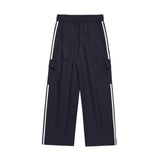 Men Sweatpants Side Stripes Stitching Exercise Casual Pants