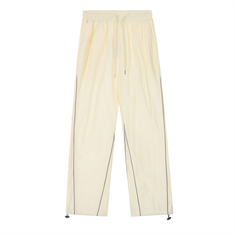 Men Sweatpants Casual Trousers Men's Quick-Drying Loose Outdoor Sports Straight Pants