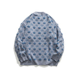 Unisex Sweater Winter Three-Dimensional Pattern Sweater