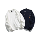 Unisex Hoodie Fall Printed Crew Neck Sweatshirt