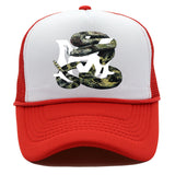 Amiri Hat Baseball Cap Trendy Brand Summer Printed Mesh Cap Men and Women