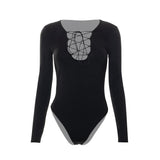 Women Jumpsuit Autumn Hollow Slim Jumpsuit