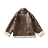 Unisex Winter Cotton Coat Stand-up Collar Cotton-Padded Clothes Vintage Loose Embroidered Cotton Jacket
