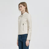 Women Leather Jacket Pu Women's Leather Top Women's Leather Jacket