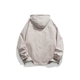 Unisex Jacket Hooded Jacket Loose Mechanical Style Outdoor Jacket Coat