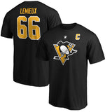 NHL T-Shirts NHL Penguin Ice Hockey Suit T-Shirt Sports Loose T-Shirt Short Sleeve
