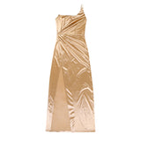 Women Dresses Knitted Single Dress Sexy Slim Fit Long Dress