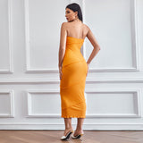 Women Dress Spring and Summer Sexy Hip Skirt Beach Dress