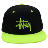 Stussy Hat Embroidery Color Matching Street Hip Hat Sun Hat