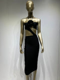 Women Dresses Summer Bandage Dress Busiter Dress Party Dress (Ont0408)