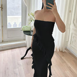 Women Dresses Summer Slim Fit Long Dress
