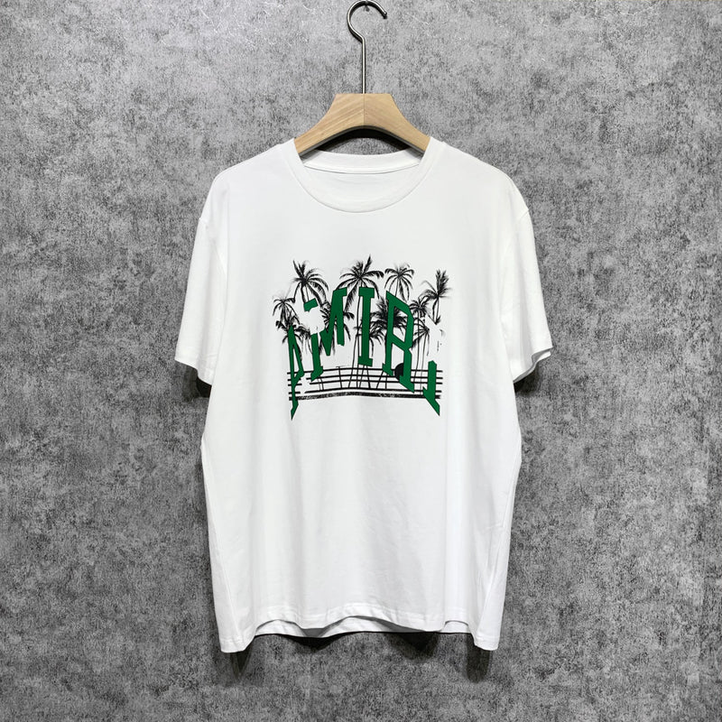 Amiri T Shirt Coconut Beach Print