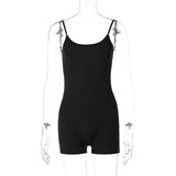 Women Jumpsuit Summer Sexy Backless Slim Fit Suspender Jumpsuit