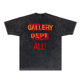 Gallery Dept T Shirts Tee Shirt Washed and Worn Short Sleeve T-shirt Blouse