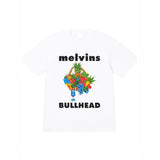 Mens T-shirts 24SS Melvins Bullhead Tee Fruit Basket Short Sleeve Printed T-Shirt