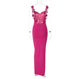 Women Dresses Autumn Sexy Backless Slim Fit Sling Dress
