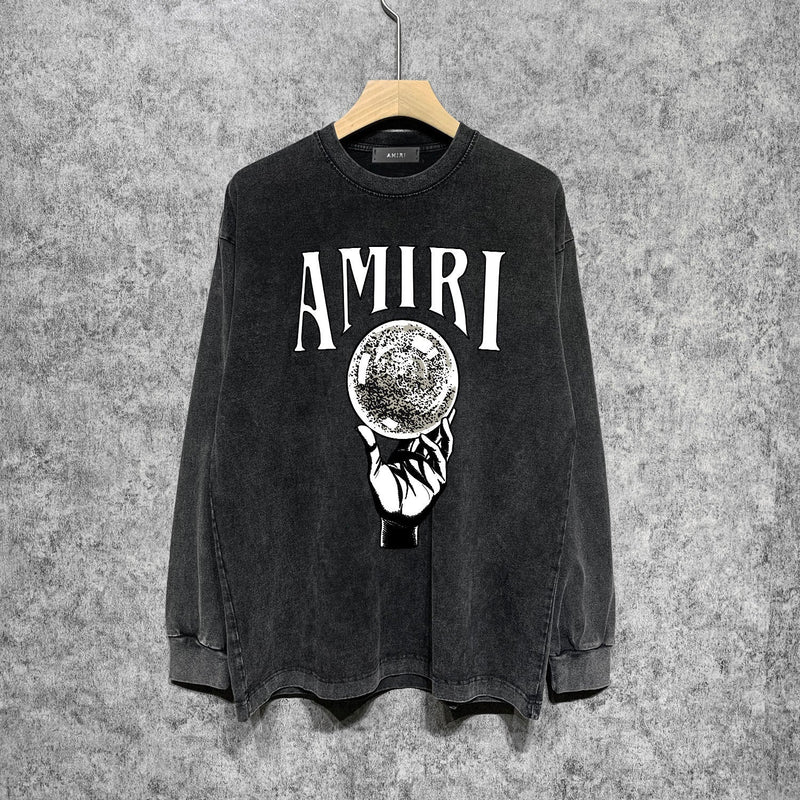 Amiri Long-Sleeve Shirt Vintage Long Sleeve T-shirt