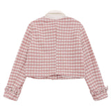 Women Jacket Lapel Loose Multicolor Casual Button Jacket Top