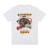 Losers Quit Gambling Meme Graphic T Shirt Men's Vintage