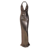 Women Dresses Autumn Sexy Backless Dress