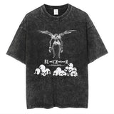 Men's Clothing Japanese Tshirt Anime Vintage T-shirt Death