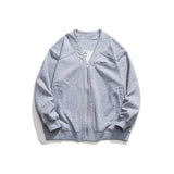 Unisex Jacket Cardigan Sweater Men's and Women's Jacket Boys Spring and Autumn Baggy Coat