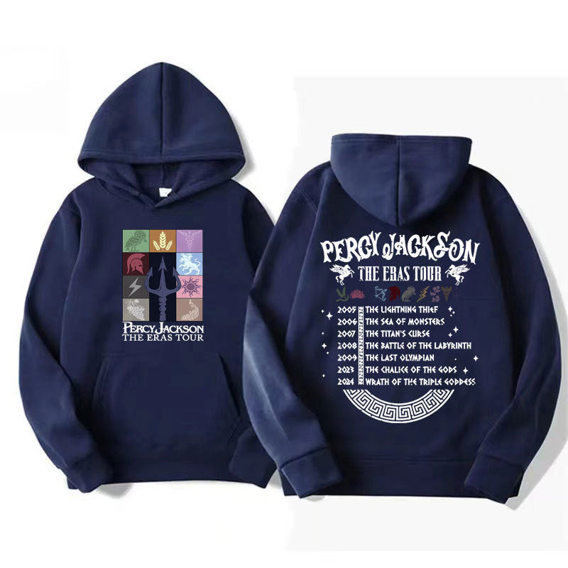 Percy Jackson The Eras Tour Graphic Hoodie Camp Half Blood