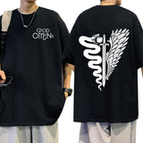 TV Play Good Omens Print T Shirts Men Women Fashion Vintage