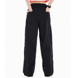 Men Sweatpants Multi-Pocket Workwear Casual Pants Zipper Stitching Loose-Fitting Wide-Leg Trousers