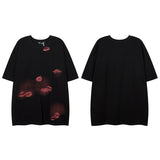 Men T Shirt Butterfly Print Couple Short Sleeve T-shirt