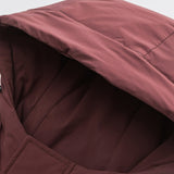 Unisex Winter Cotton Coat Three-Dimensional Pocket Hooded down Jacket Retro Workwear down Jacket