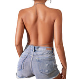 Women Party Tops Sexy Nightclub Tops Vest