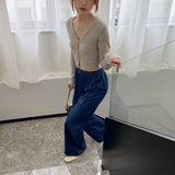 Women Cardigan Sweater Long Sleeve Knitted Sweater Cardigan Slim V-neck Sexy Sweater Coat 8t8232