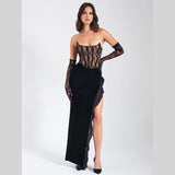 Women Dresses Autumn Split Dress Sexy Dress
