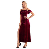 Women Dress Velvet Dress Dress