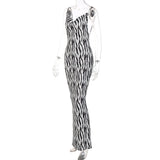 Women Dresses Summer Sexy V-neck Backless Sling Dress