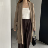 Women Cardigan Sweater Autumn Sweater Cardigan Long Sleeve Coat W2379